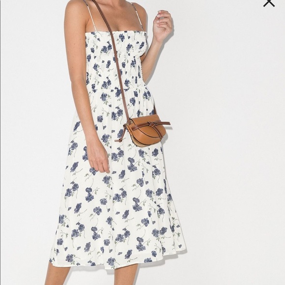 Reformation • Sable Midi Dress in Blueberr… - Picture 6 of 10